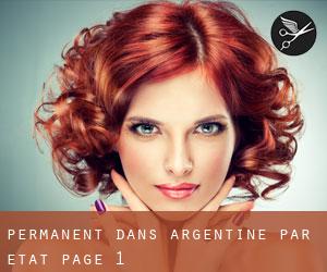 Permanent dans Argentine par État - page 1