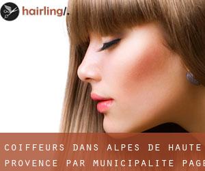 coiffeurs dans Alpes-de-Haute-Provence par municipalité - page 2